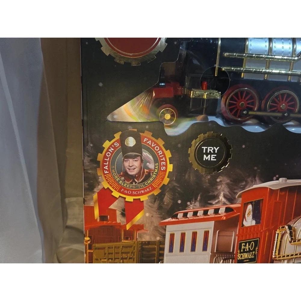 F.A.O. Schwarz 30-Piece‎ Motorized Train Set 2019, Exclusive at Macy's, Fallon's